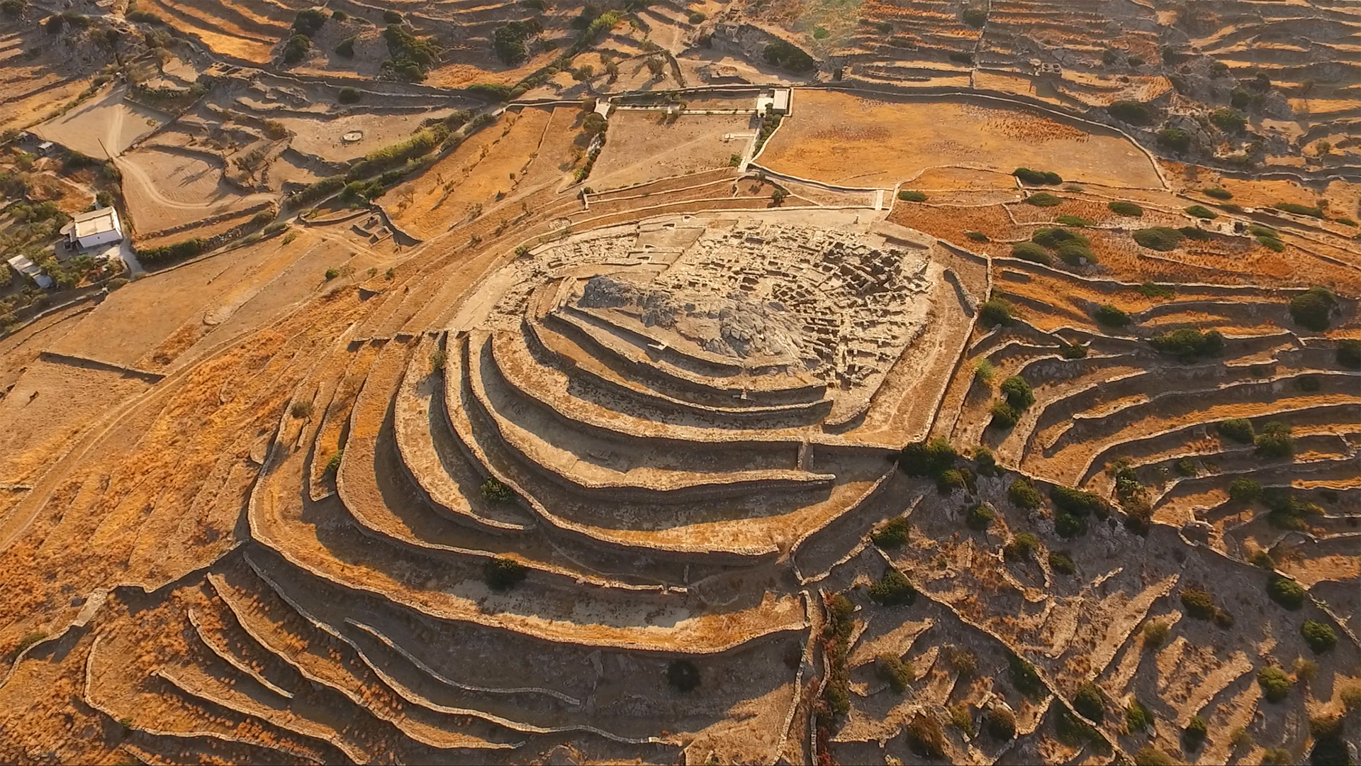 Prehistoric settlement of Skarkos, Ios island, Cyclades