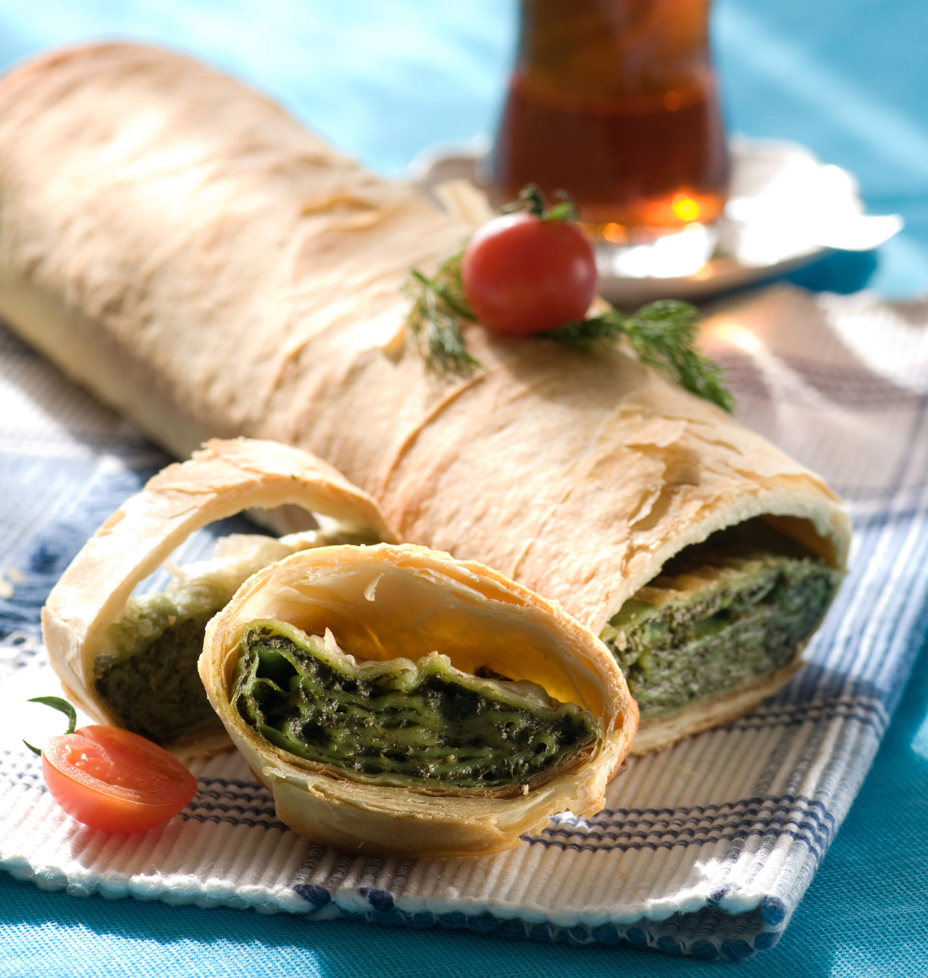 Traditional spinach pie