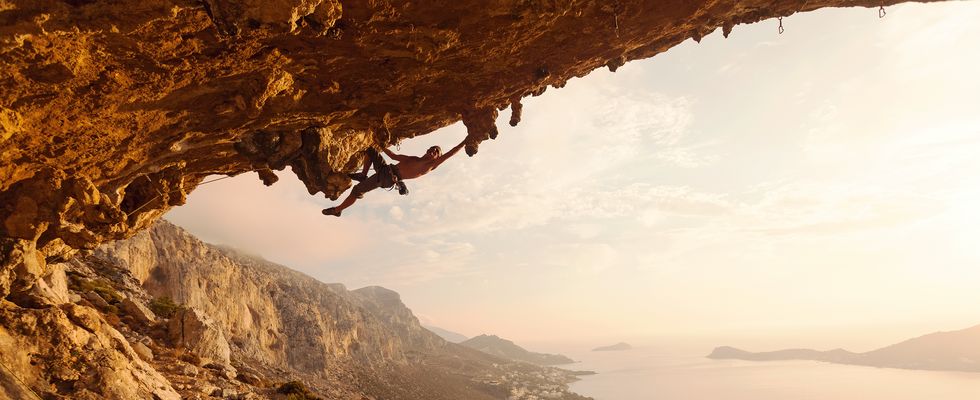 Rock climbing