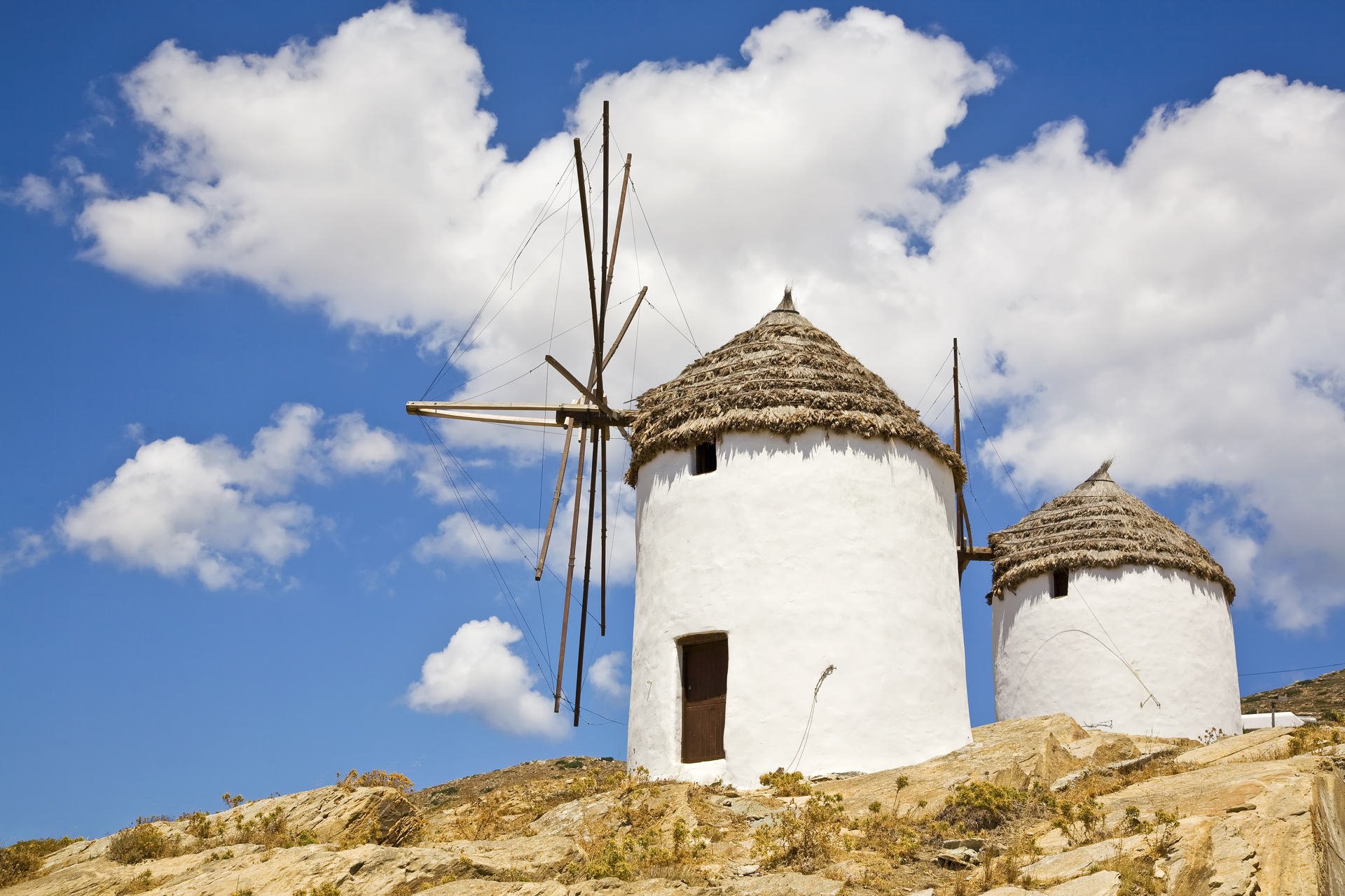 Greek windmills