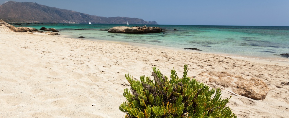 Elafonisi beach 