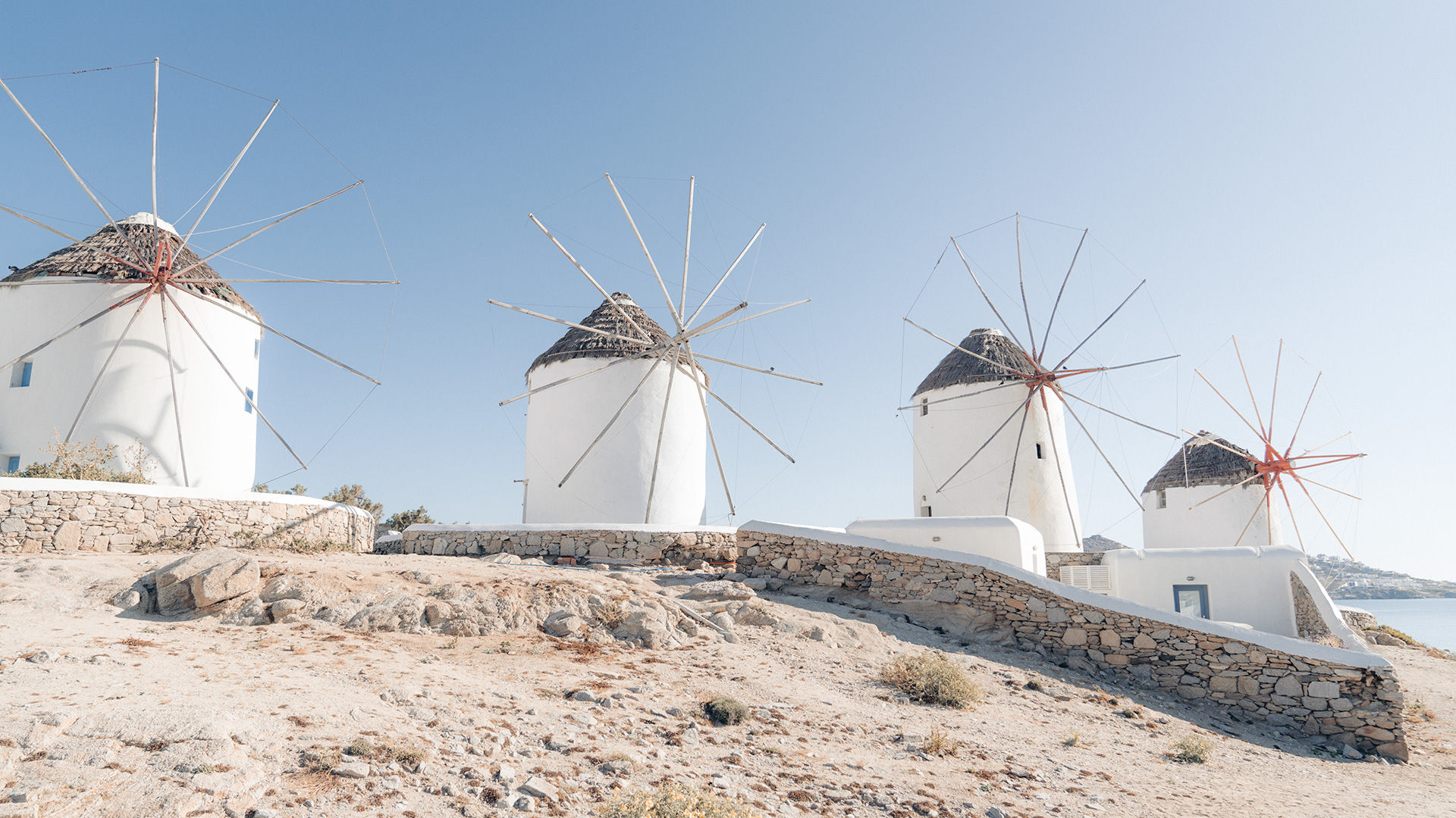 Mykonos windmills