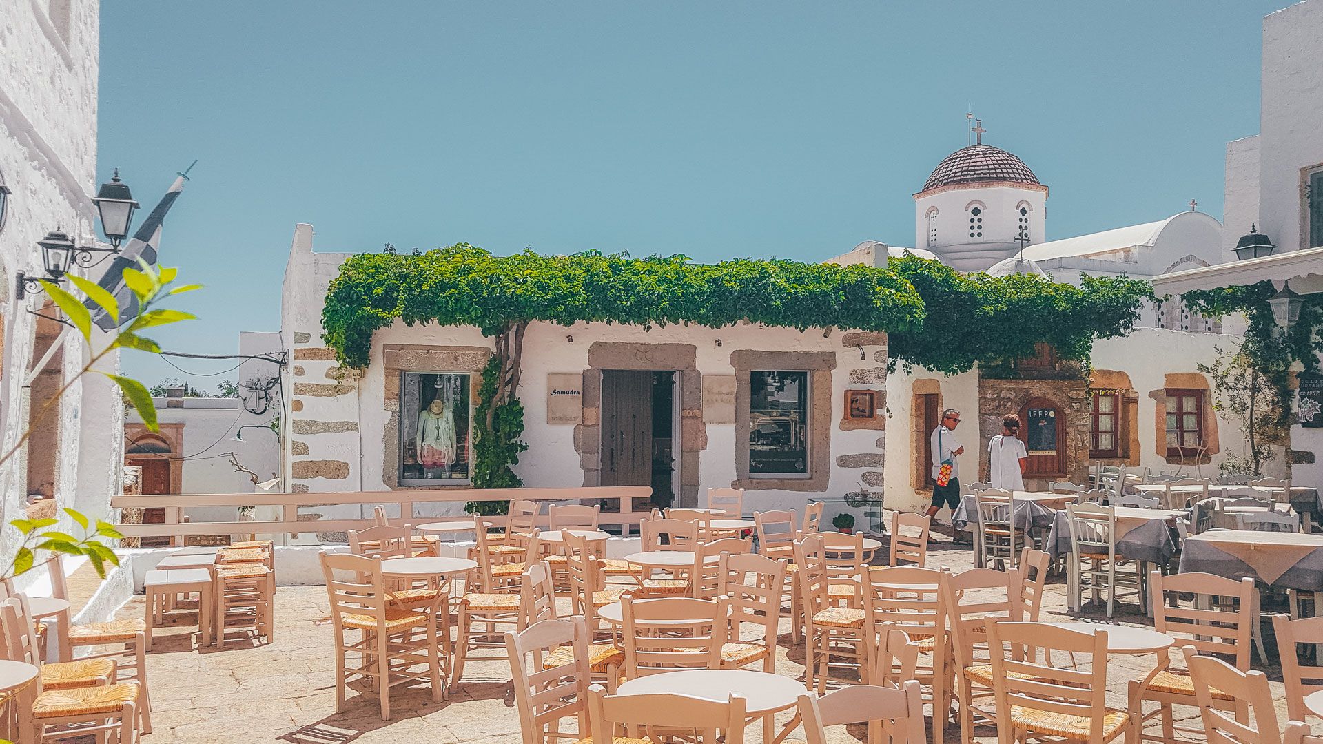 Xanthos square Patmos
