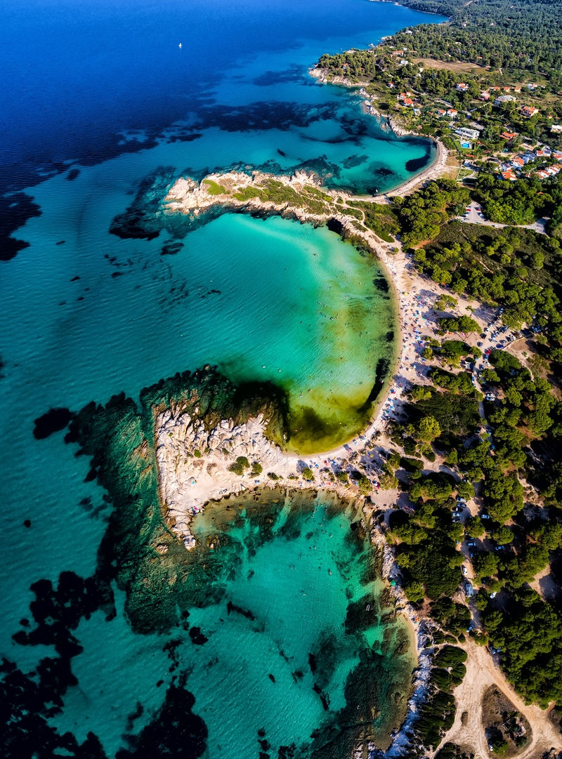 Halkidiki Beaches near Thessaloniki