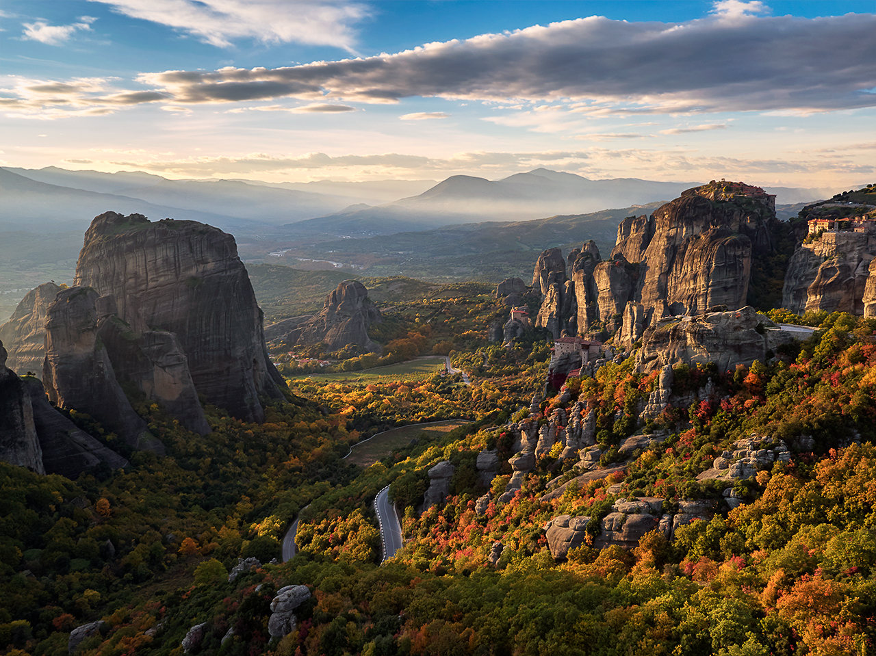 Meteora monasteries