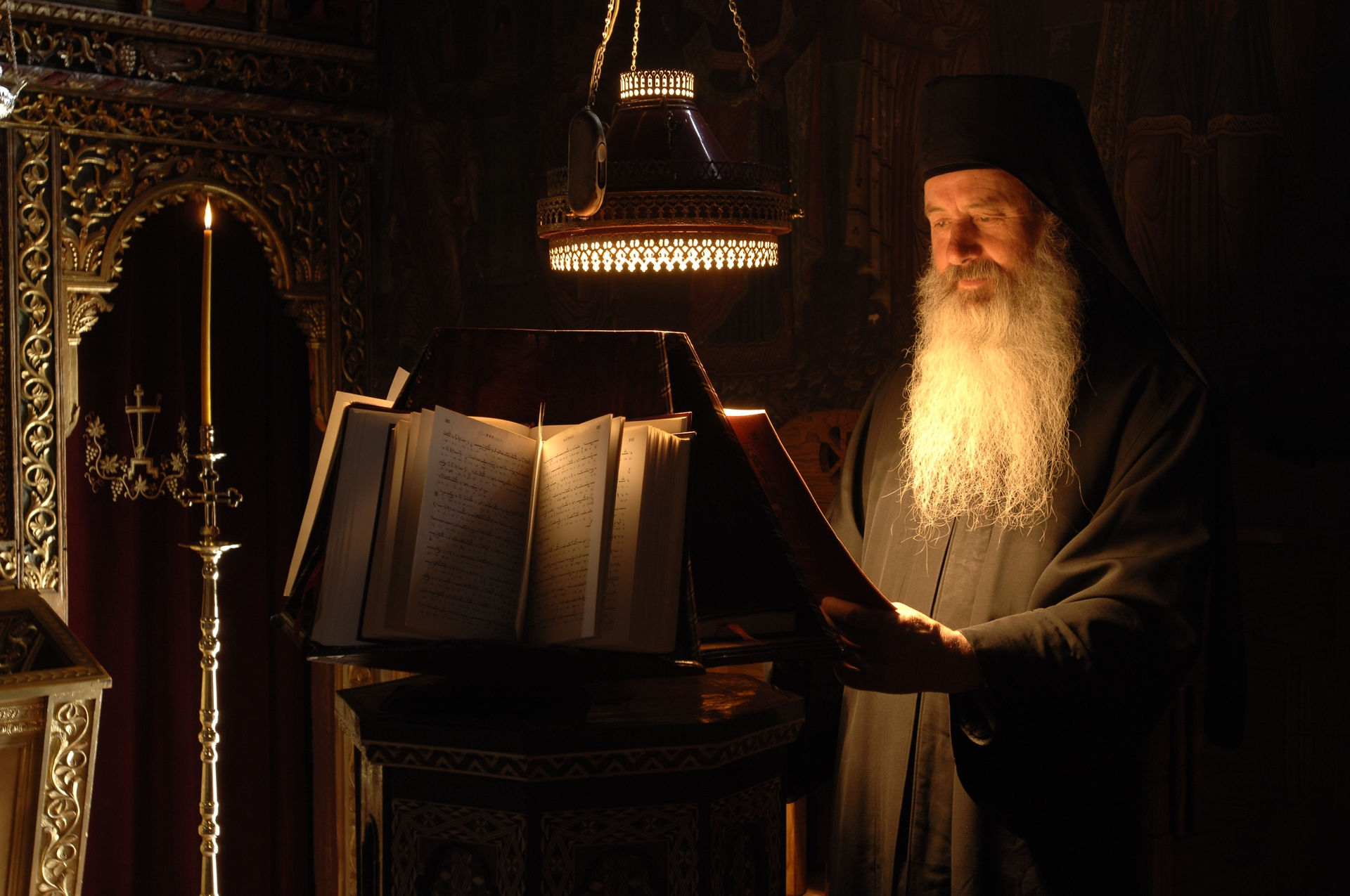 Monk in Meteora