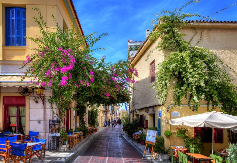 Plaka in Athens