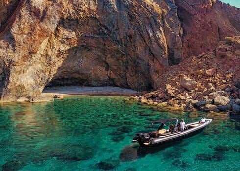 Private Cruise to South Coastline Mykonos - Dragonisi