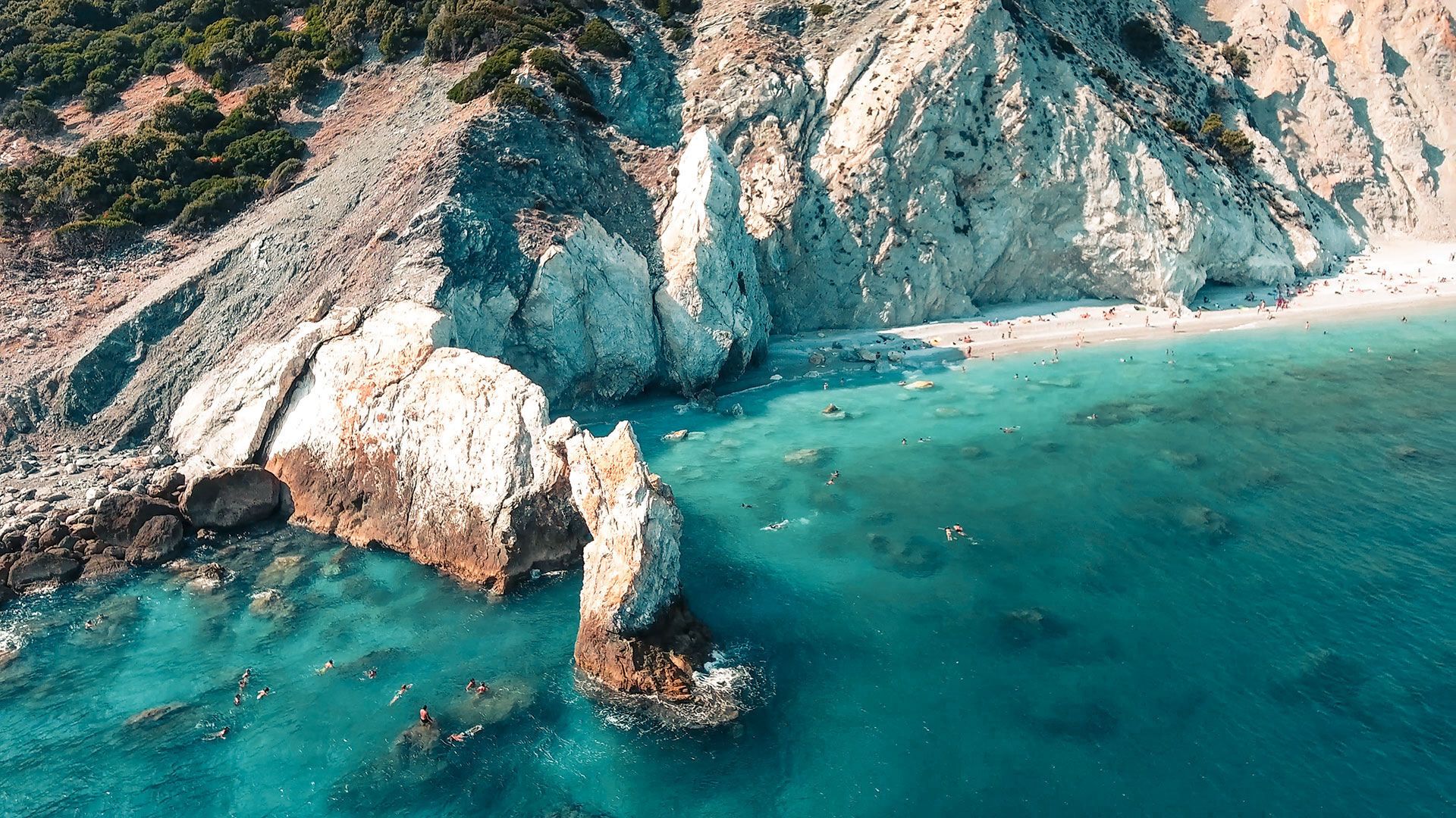 A boat trip to Skiathos’ remote and wild Lalaria beach | Boat trips ...