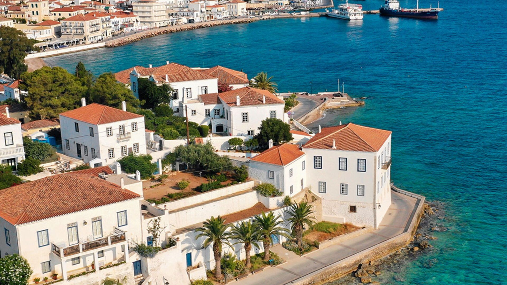 Spetses the Argosaronic island of captains