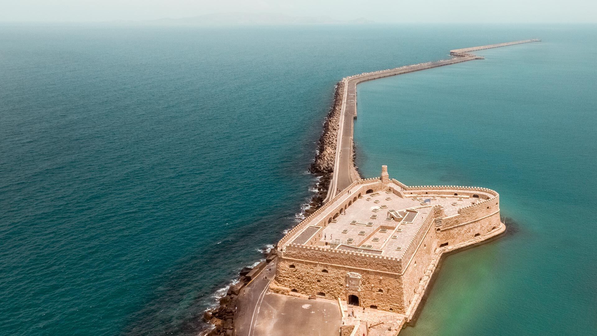 Koules Fortress from above