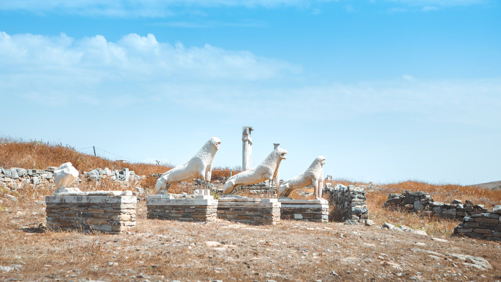 Terrace of lions