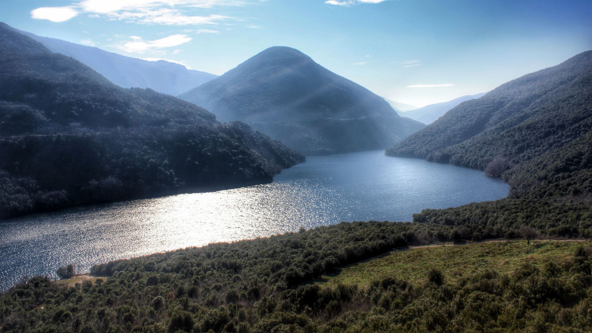 The misty river of Aliakmonas