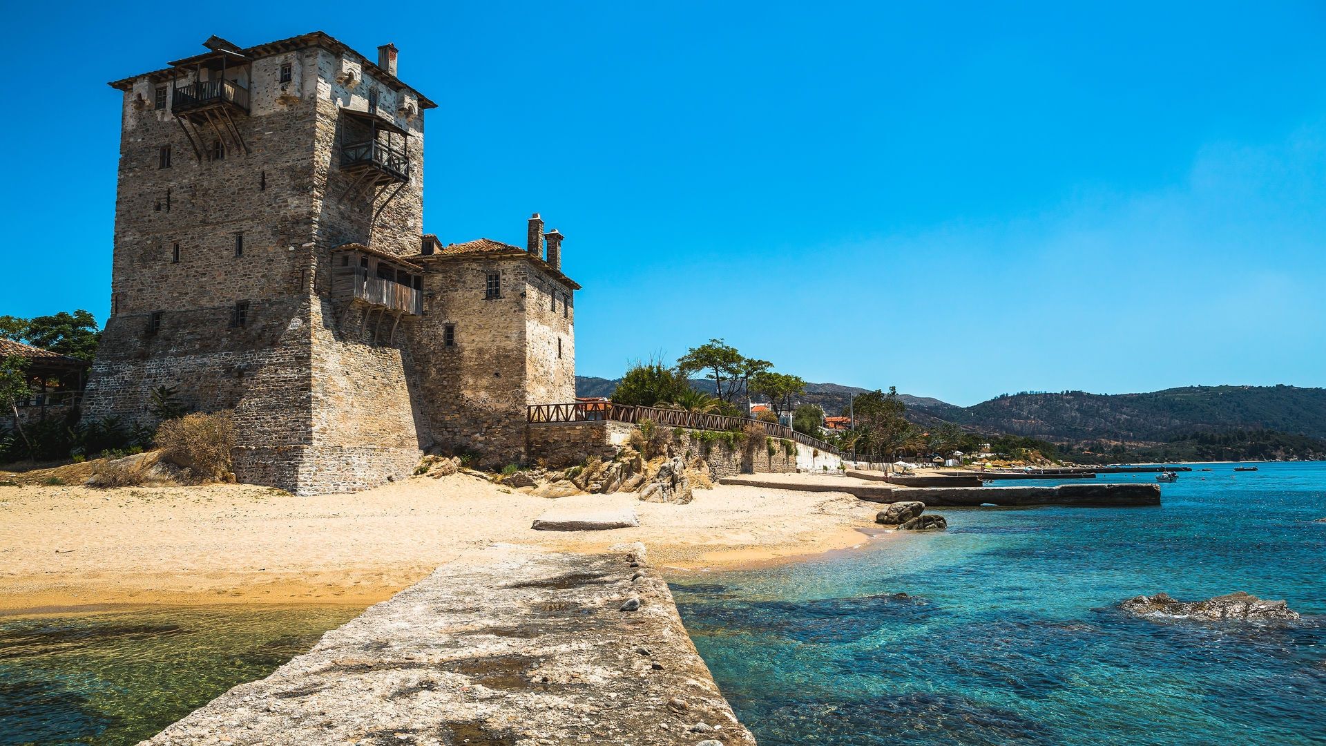 Ouranopolis, the ‘heavenly city’ by the sea, is also the gateway to Mount Athos