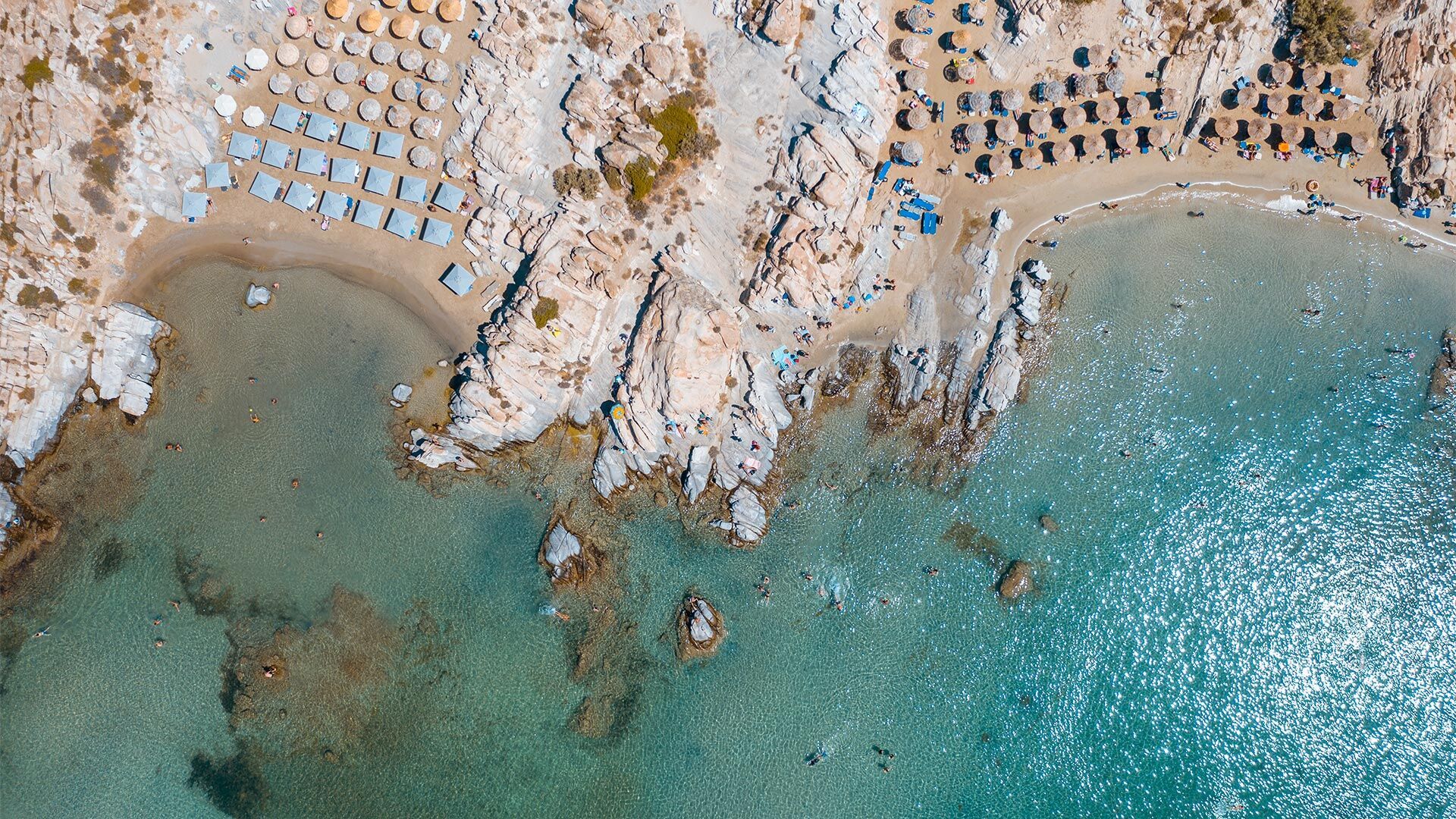 Sculptures of the wind and sea, Kolymbithres beach