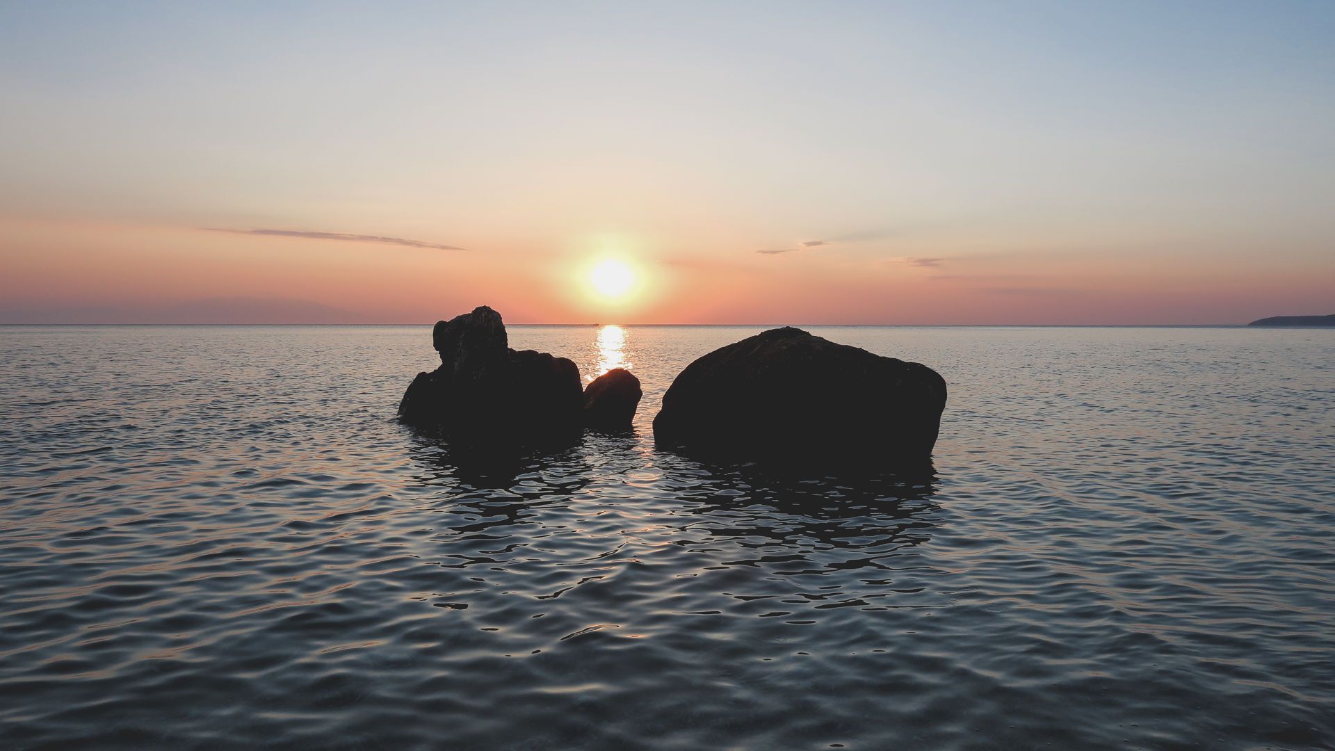 Sunset in Posidi, Halkidiki