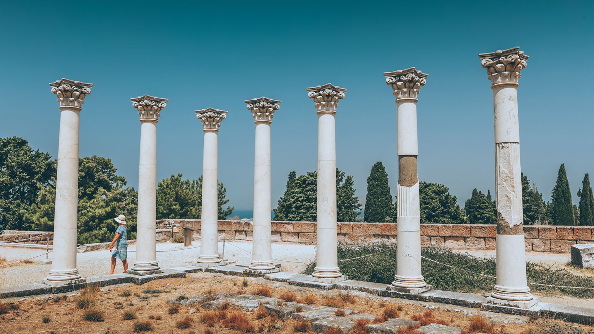 The Asclepion, Kos’ most famous archaeological site