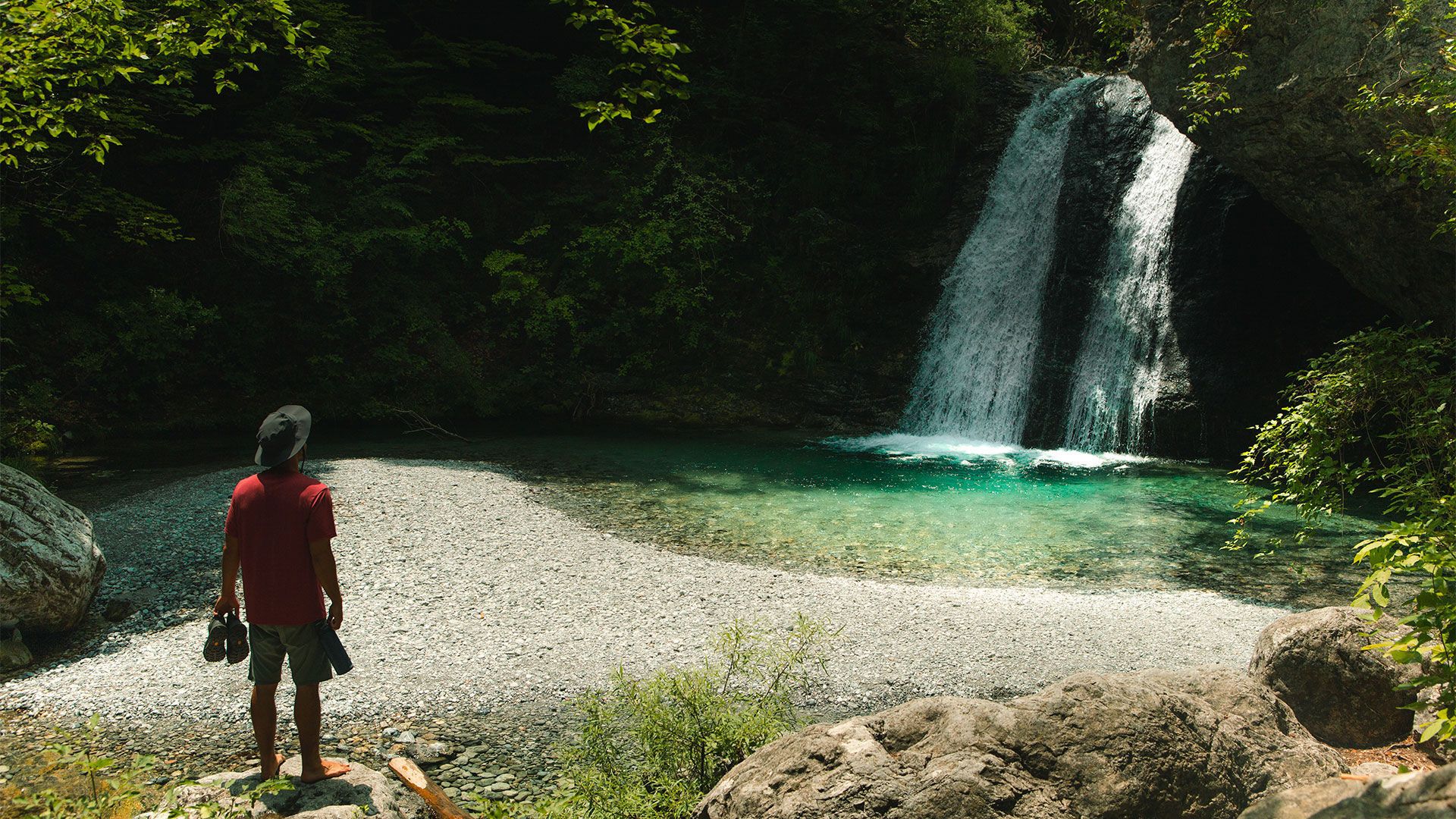 Hiking the Enipeas Gorge on Mount Olympus