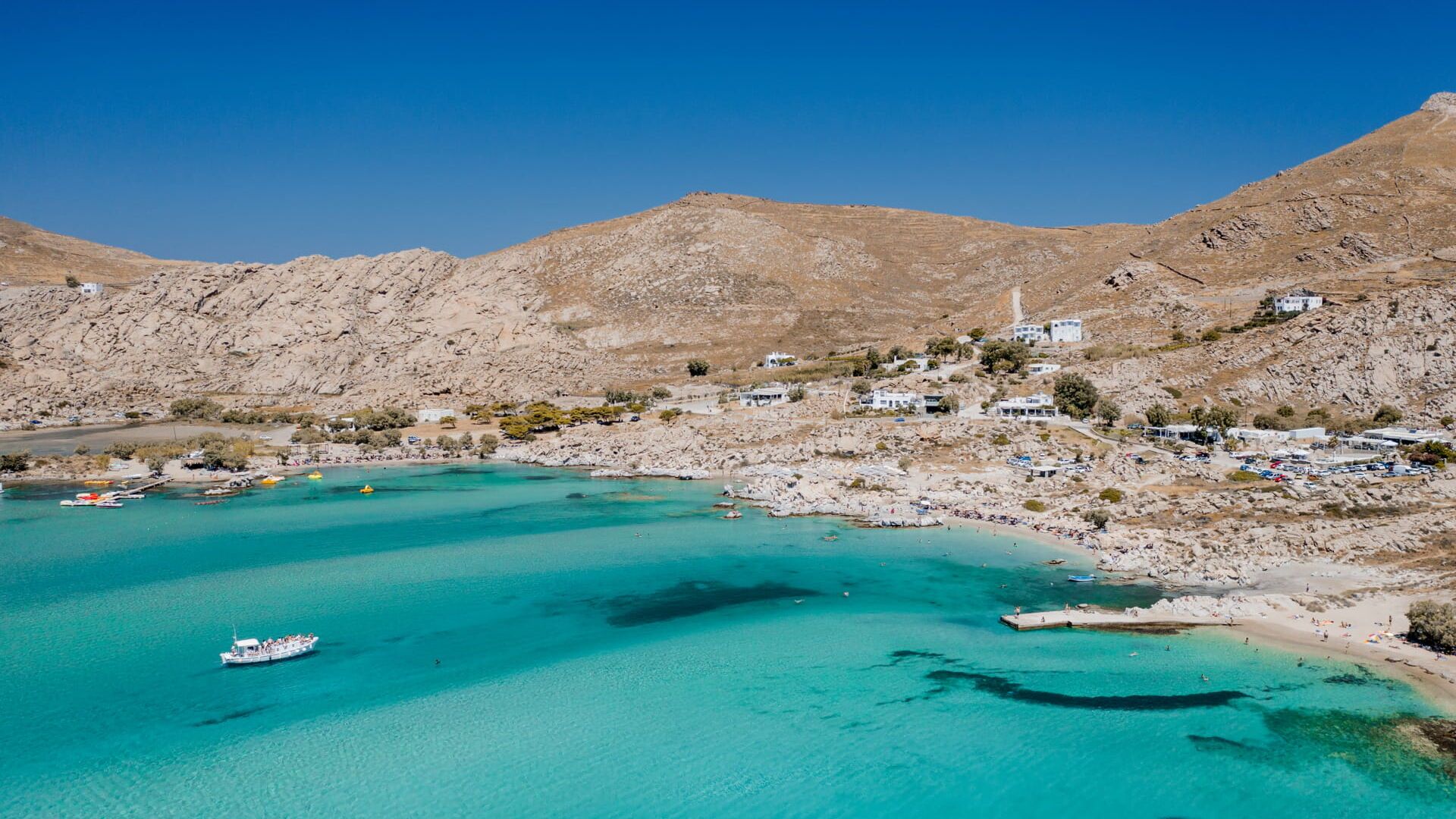 Kolymbithres beach in Paros, close to Naoussa