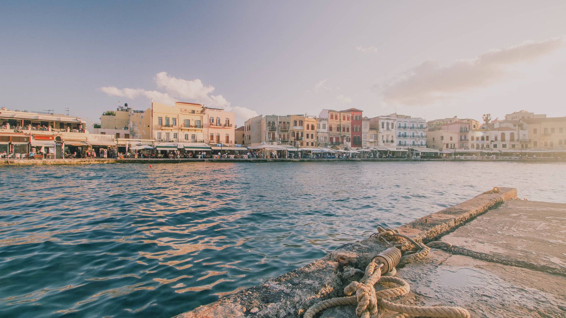 Chania town, Crete island, Greece