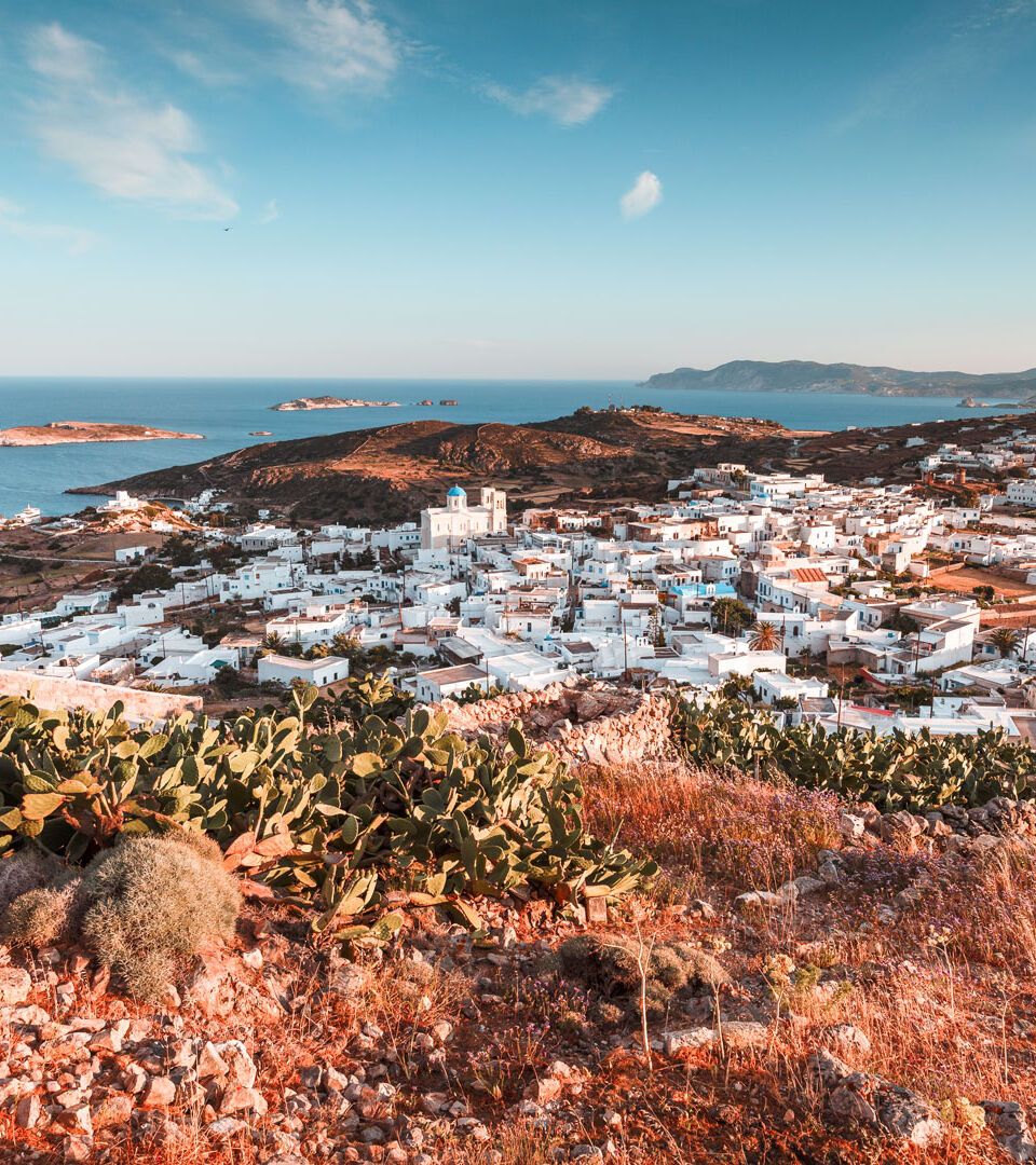 Hora village on Kimolos