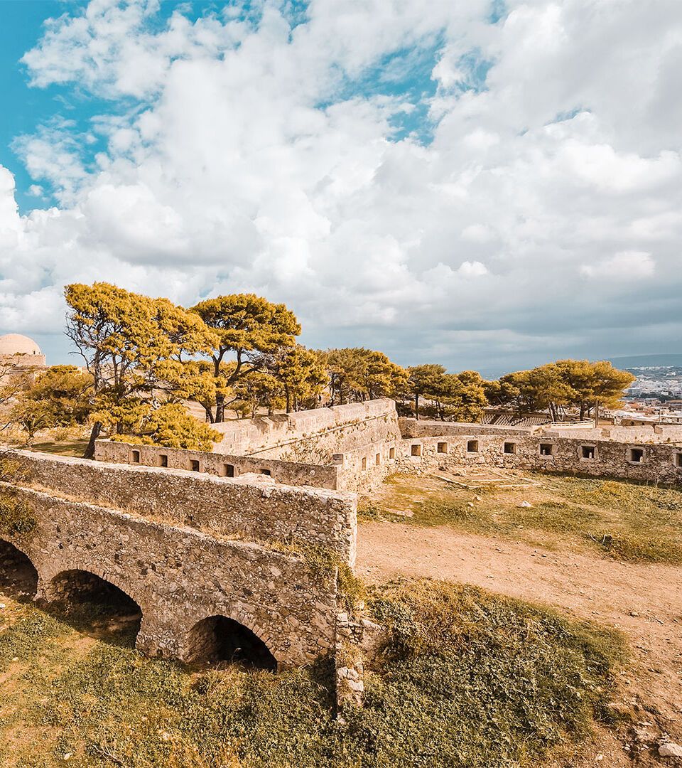 Old fortezza in Rethymno