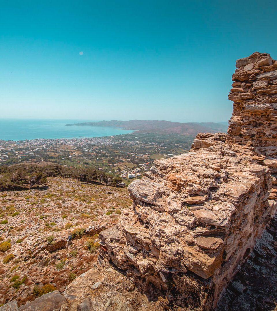 The medieval castle of Karystos