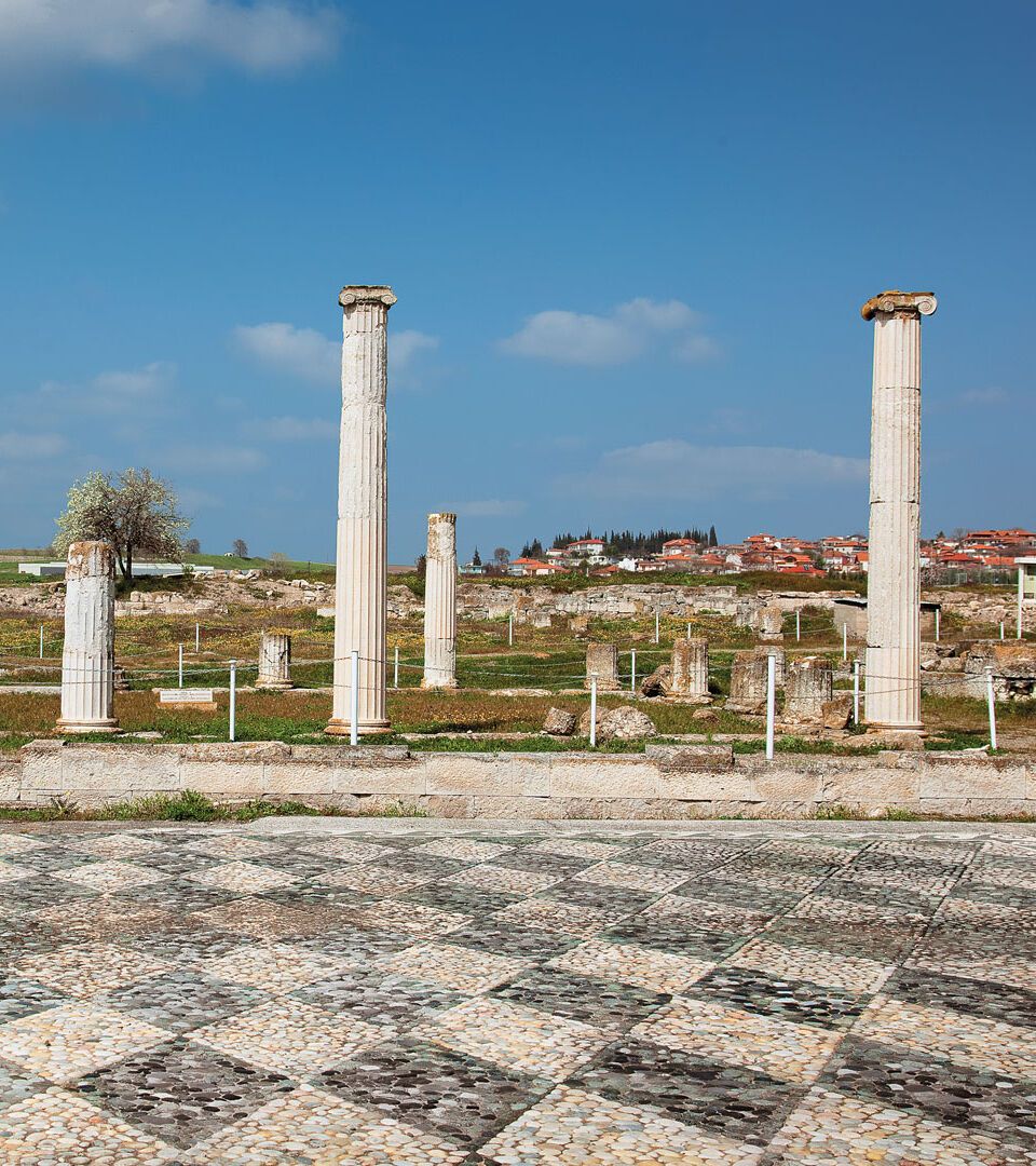 Ancient Pella had been the capital of the Macedonian state since the early 4th century