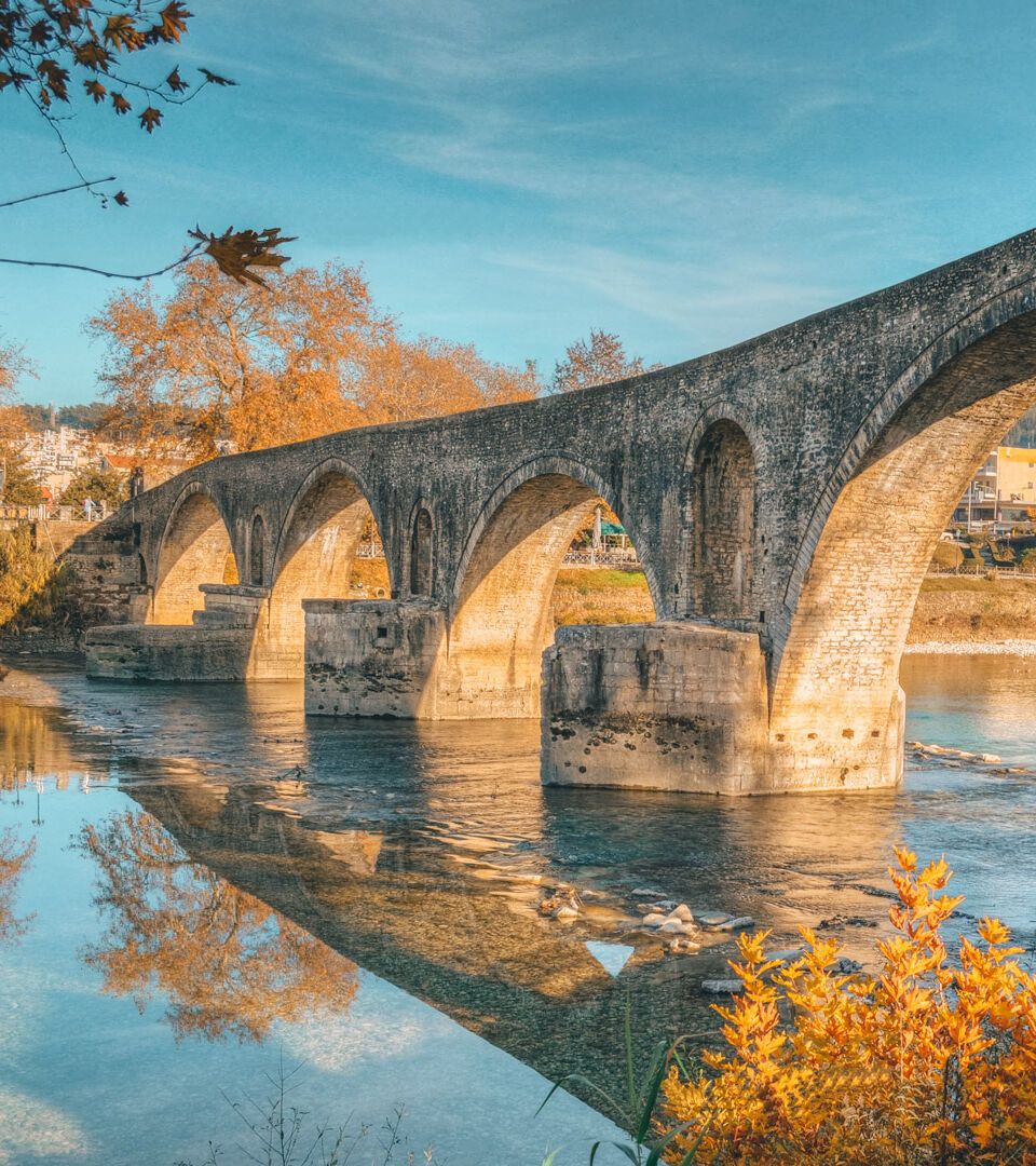 The bridge of Arta is one of the most famous attractions in Epirus