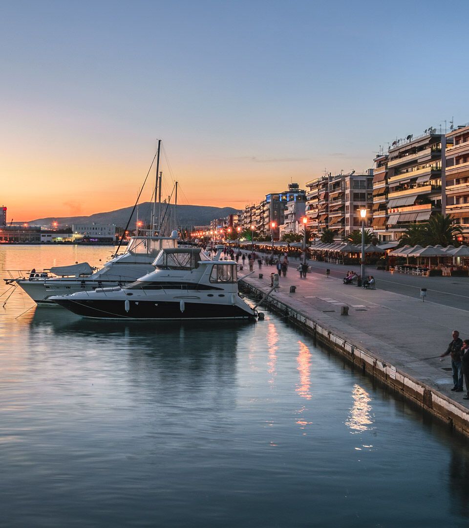 Walk along the Kordoni – the promenade – and become one with the sea