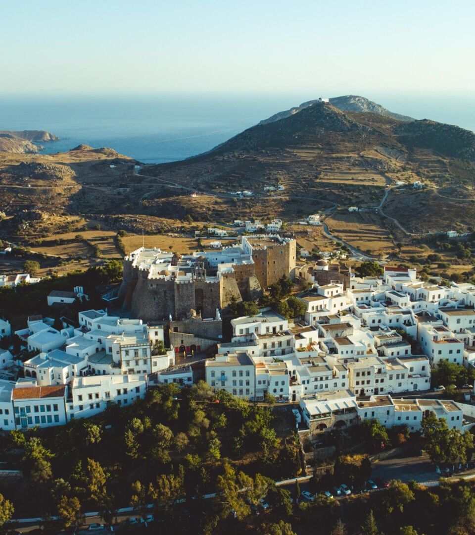 There’s a Byzantine mysticism and Italian finesse to Patmos’ main town
