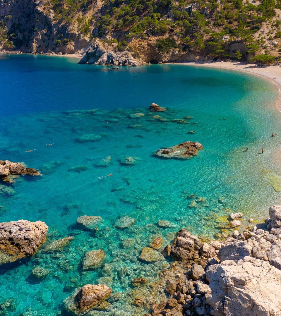 View of Apella beach