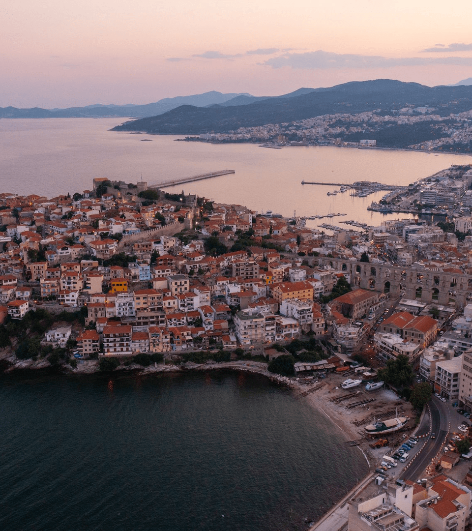 Kavala’s past and present sparkle with the first rays of dawn