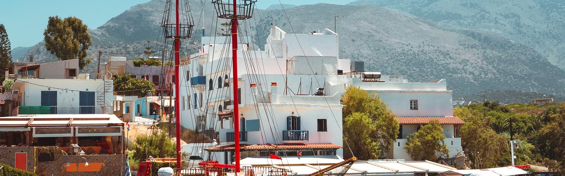 Harbor in Sissi