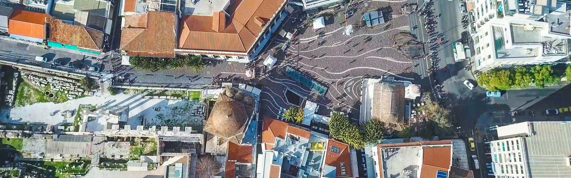 Monastiraki square from above