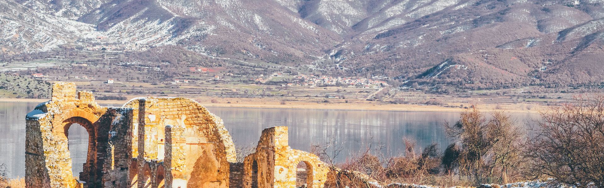 Agios Achillios, the basilica in the heart of Prespa