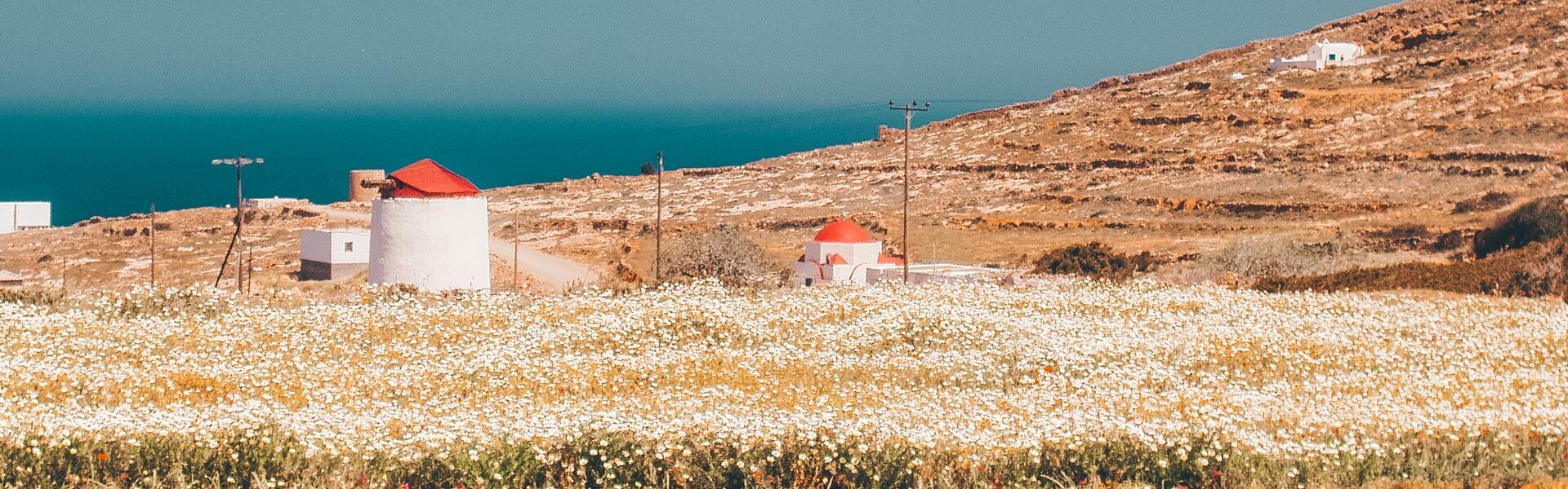 Kasos island during springtime