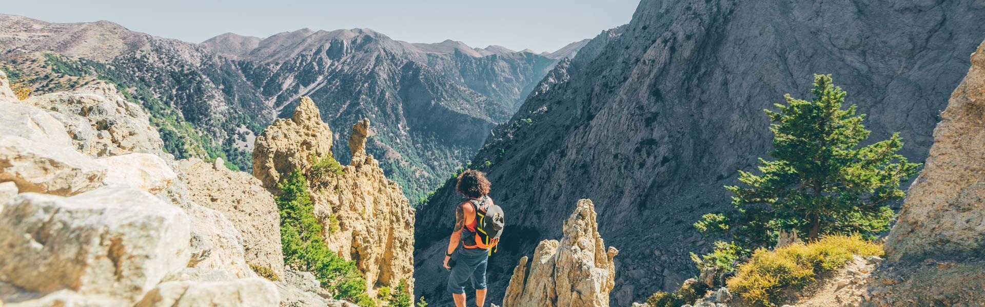 Containing 450 species of plant and animal life, the Samaria Gorge is a UNESCO-protected Biosphere Reserve