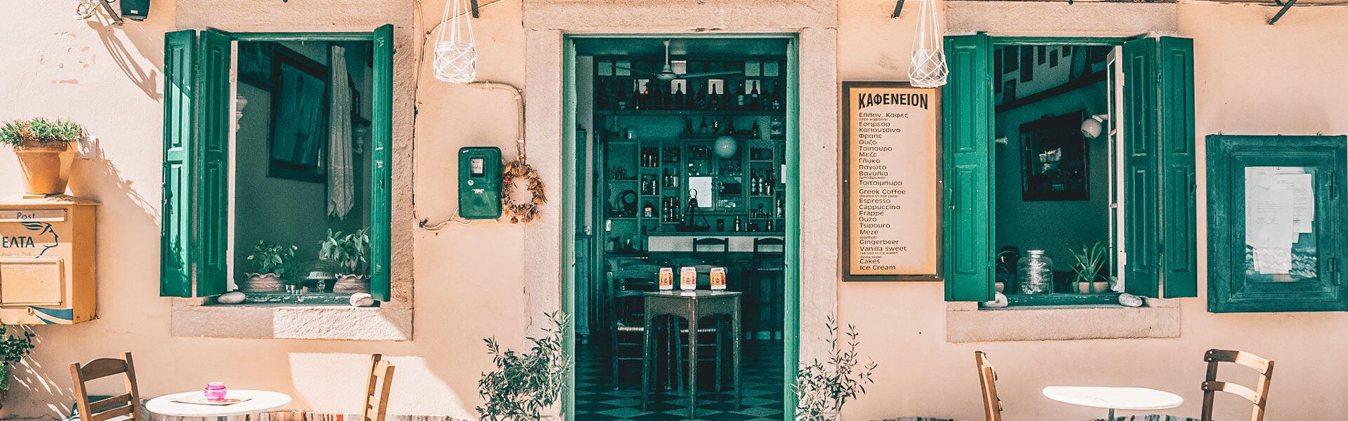 Make sure you bring your appetite, when you step into a traditional tavern in Corfu island