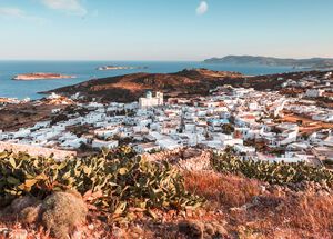 Hora village on Kimolos