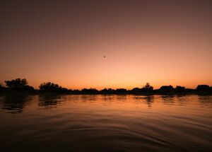 Admiring the romantic perspective of Elafonissi lagoon