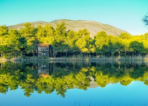 Lake Kaiafa, Peloponnese 