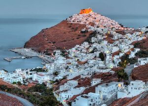 At the top of the hill, the famous stone castle of Astypalaia which towers over Hora is a special attraction