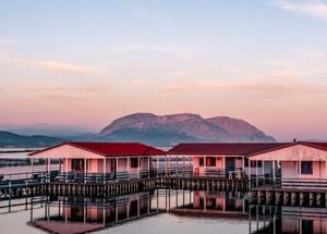 Pelades, the uniquely beautiful wooden houses built by local fishermen