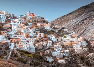 The most famous village in Karpathos island, with panoramic views