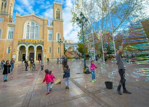 Mitropoleos square, Athens