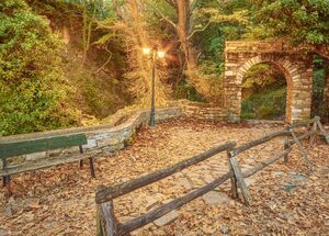 The most popular uphill trail of Pelion mountain is the trail of Centaurs