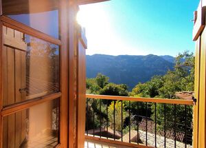 Dimitsana village in the Peloponnese