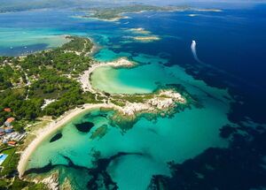 Halkidiki's exotic crystal clear waters