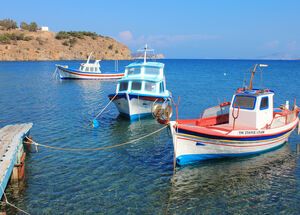 Meloi beach in Patmos